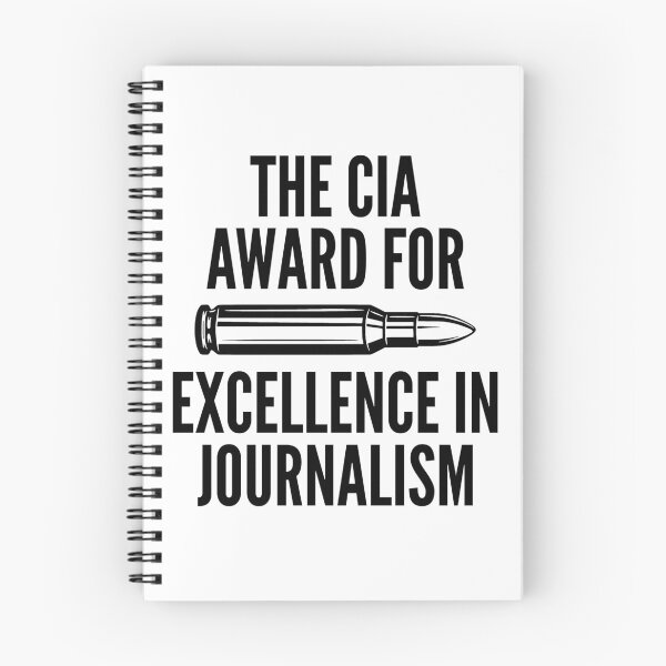 Item preview, CIA Award For Excellence In Journalism designed and sold by jacquesi97.