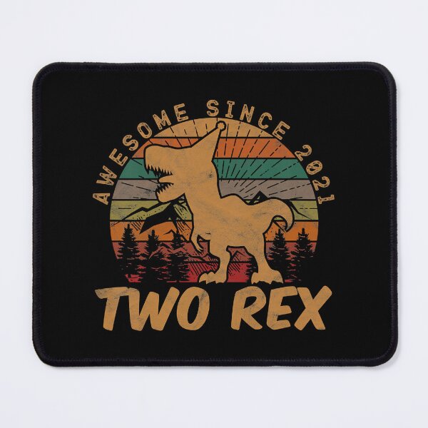 Item preview, Awesome Since 2021 Two Rex 2nd Birthday Gifts Second Dinosaur 2 Year Old designed and sold by MalloWilli.