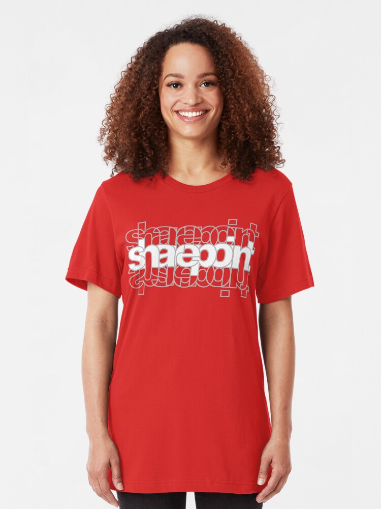 Alternate view of SharePoint Reflexion White Slim Fit T-Shirt