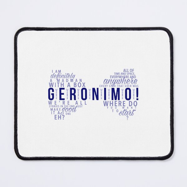 Item preview, Geronimo! Eleventh Doctor designed and sold by wherestherain.