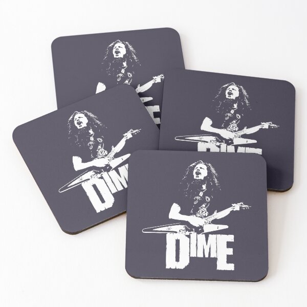 Item preview, Good Big Four Has Many Fans Dime - White Stencilretro Wave designed and sold by HughBeard040.
