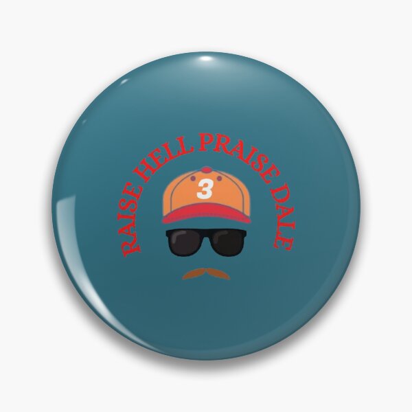 Item preview, raise hell praise dale sticker designed and sold by DeongKang.