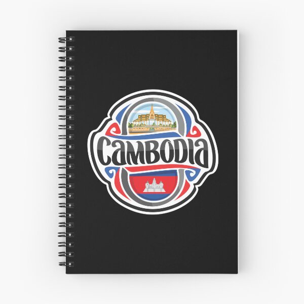 Item preview, Cambodia Flag Travel Souvenir Sticker Logo Badge designed and sold by TeeHome.