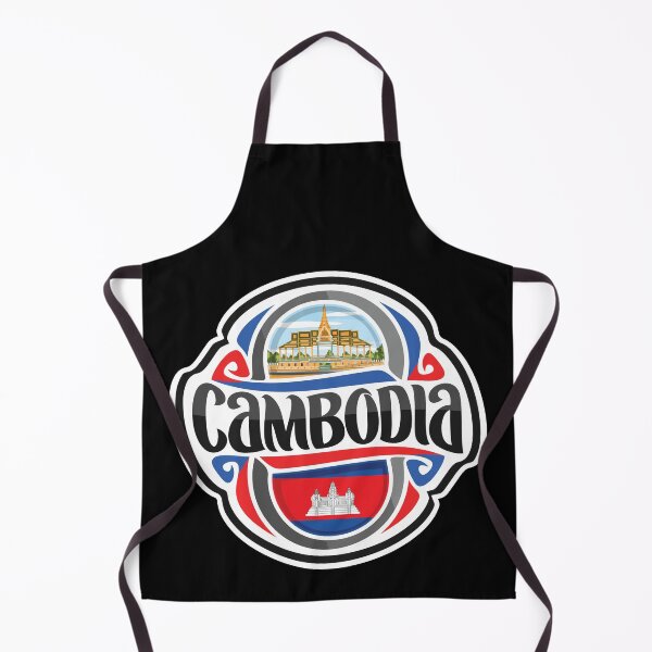 Item preview, Cambodia Flag Travel Souvenir Sticker Logo Badge designed and sold by TeeHome.