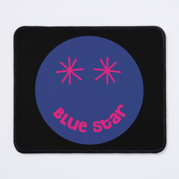 Item preview, Camp Blue Star Happy Face designed and sold by dddesignsnj.