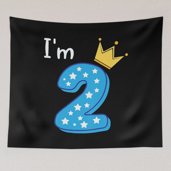 Item preview, I'm 2 Two Year Old Birthday Kid 2yr 2nd 2 Year Old Birthday designed and sold by MalloWilli.