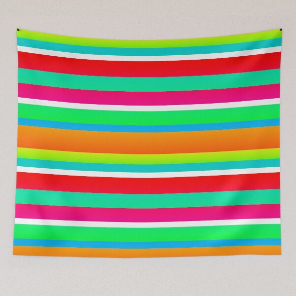 Item preview, Bright contrast colors stripes | contrast color striped designed and sold by lausn.
