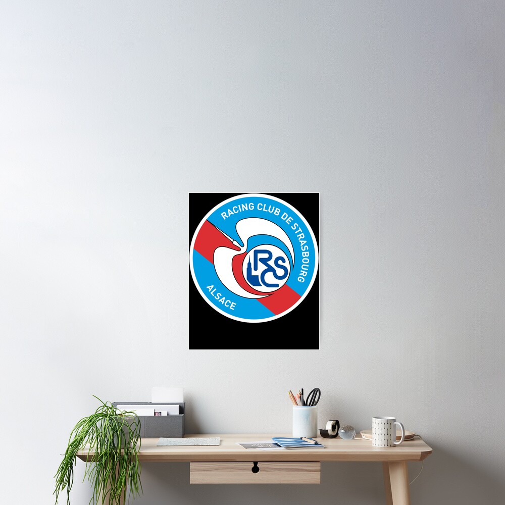 Strasbourg racing club de Strasbourg ALSACE Metal Print for Sale