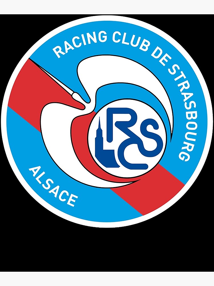 Strasbourg racing club de Strasbourg ALSACE | Art Print