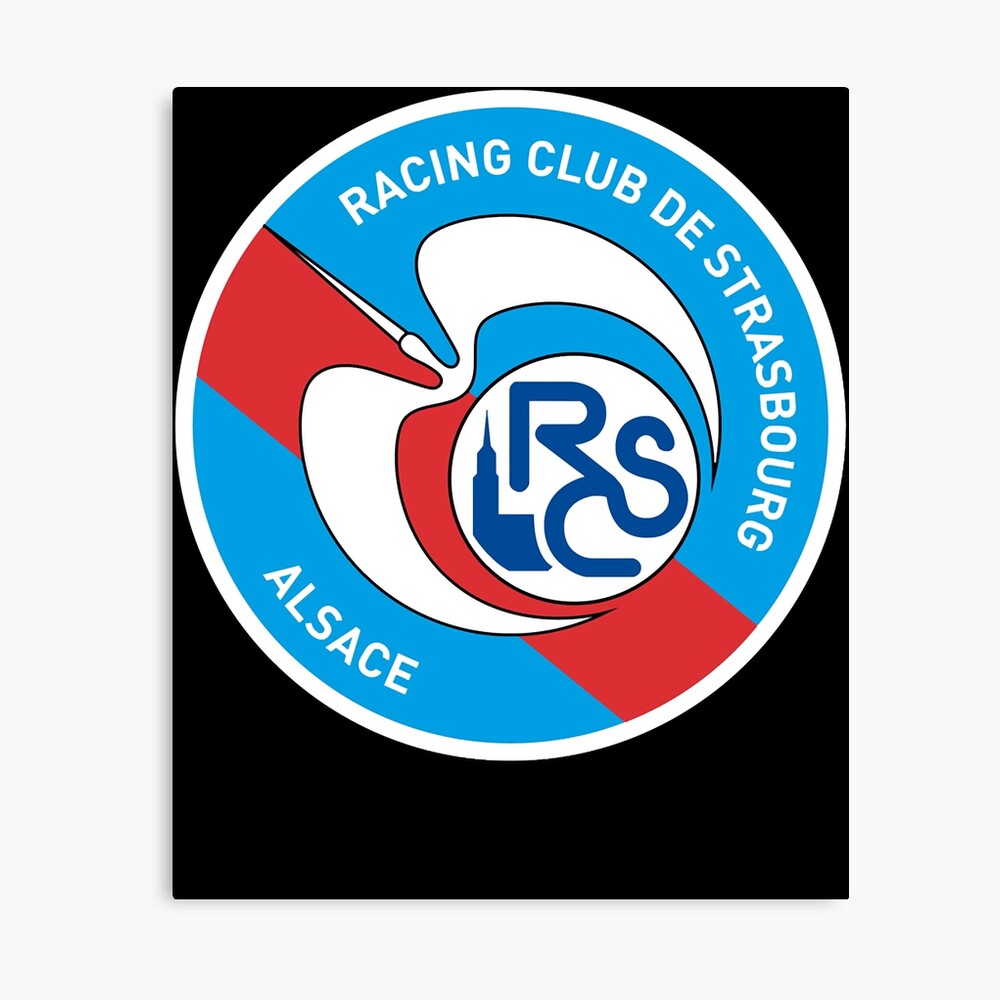 Strasbourg racing club de Strasbourg ALSACE Metal Print for Sale