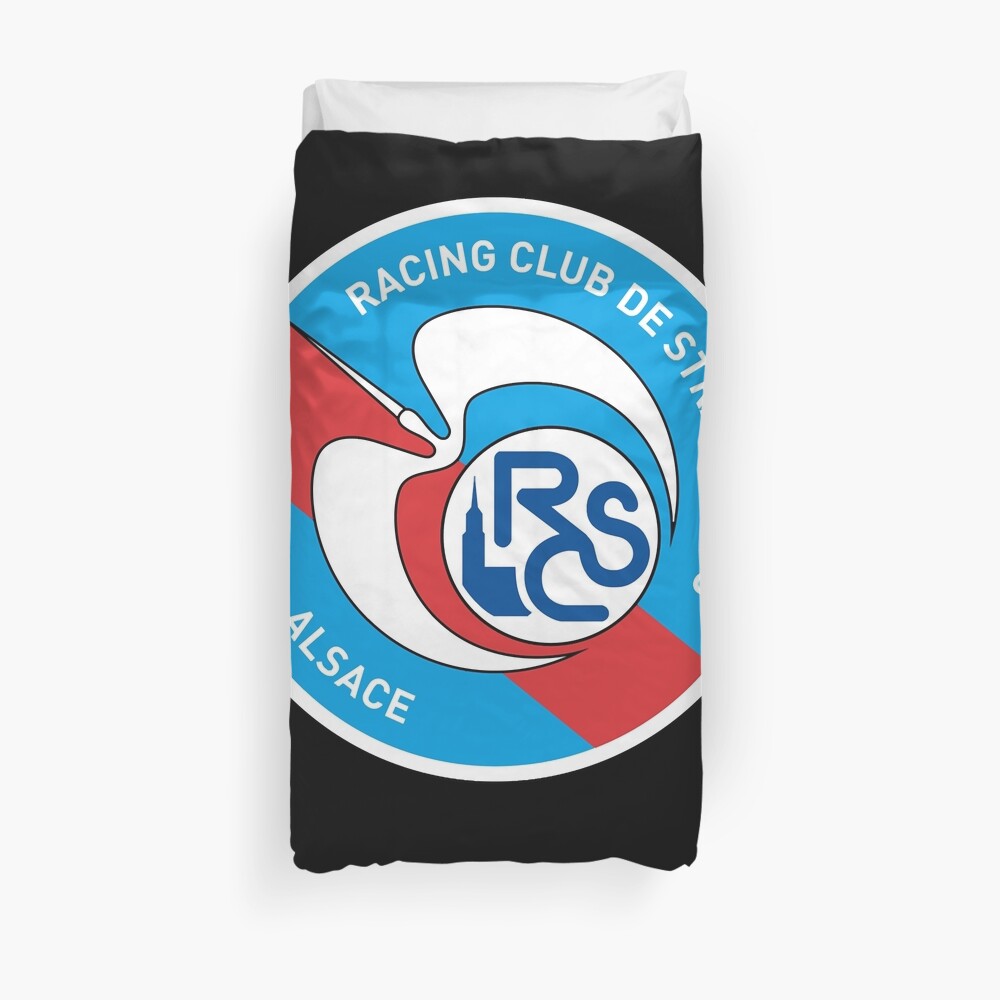 Strasbourg racing club de Strasbourg ALSACE Duvet Cover for Sale