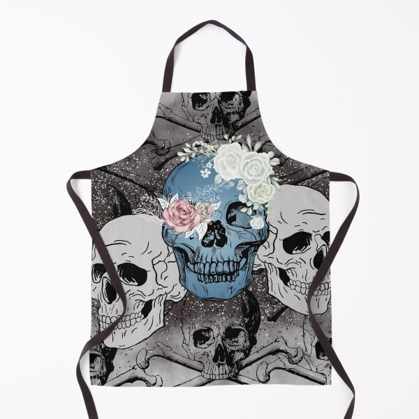 Item preview, skulls flower, floral skulls designed and sold by calalassy.