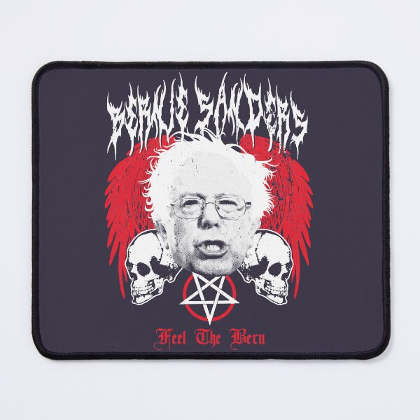 Item preview, Good Big Four Has Many Fans Feel The Bern Heavy Metal Bernie Sanders Shirtrap designed and sold by HughBeard040.