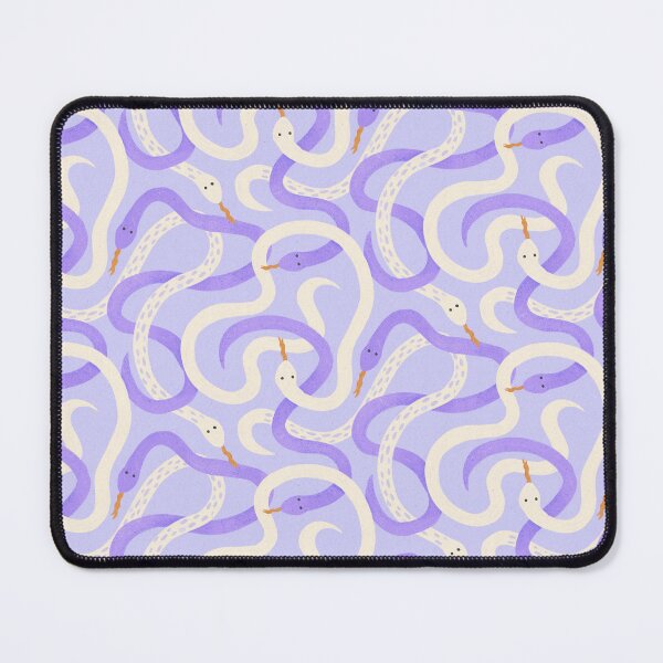 Item preview, Cute Lilac Snake pattern designed and sold by wecouldall-be.