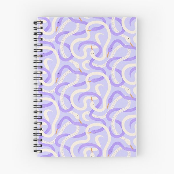 Item preview, Cute Lilac Snake pattern  designed and sold by wecouldall-be.