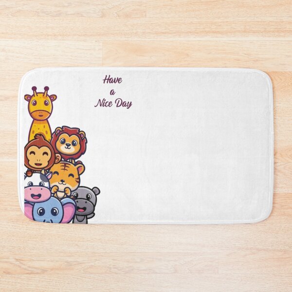 Item preview, cute animals have a nice day designed and sold by MethukaT.