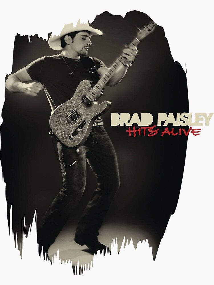 Brad Paisley Hits Alive | Sticker