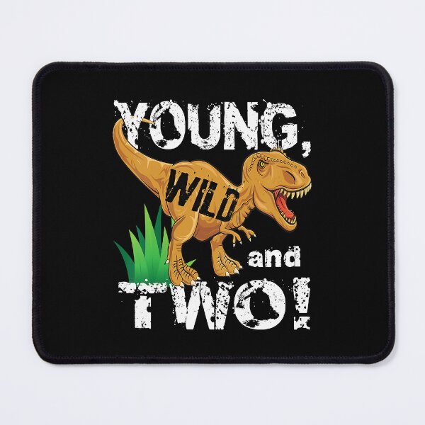 Item preview, Young Wild And Two 2 year Old Dinosaur Birthday designed and sold by MalloWilli.
