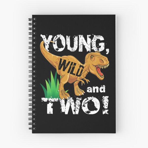 Item preview, Young Wild And Two 2 year Old Dinosaur Birthday designed and sold by MalloWilli.