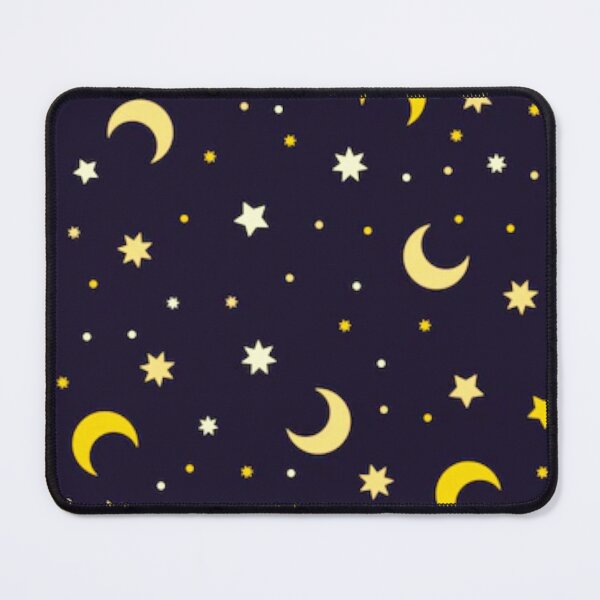 Item preview, Cool Moons and stars seamless patterns designed and sold by BEAUTY ⭐⭐⭐⭐⭐.