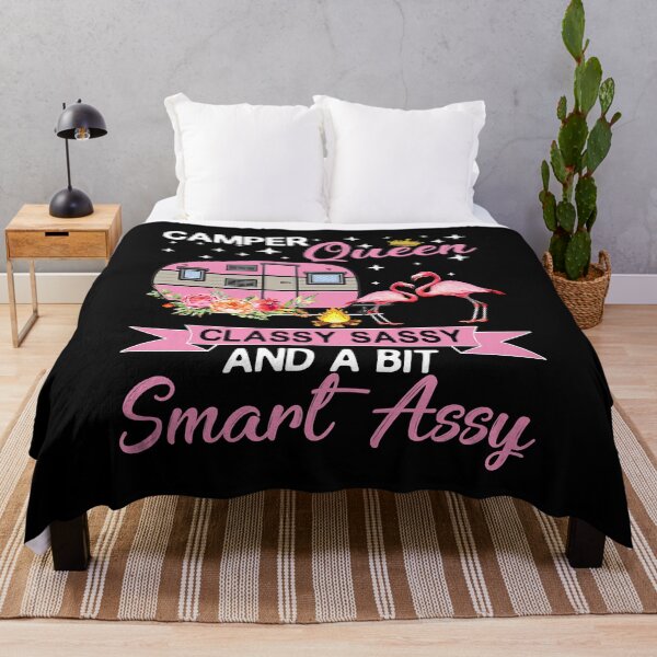 Item preview, Camper Queen Classy Sassy Smart Assy Camping RV Gifts Women designed and sold by BennetJaco.