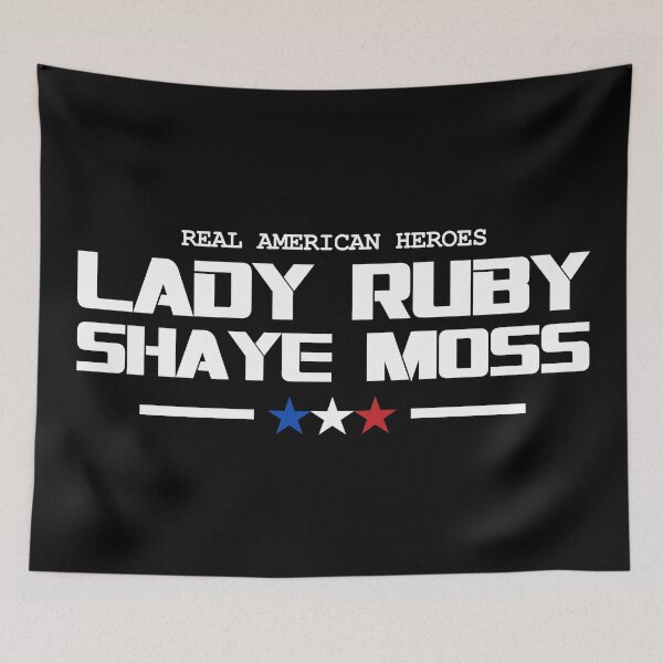 Item preview, LADY RUBY AND SHAYE MOSS - REAL AMERICAN HEROES designed and sold by LinkunShop.
