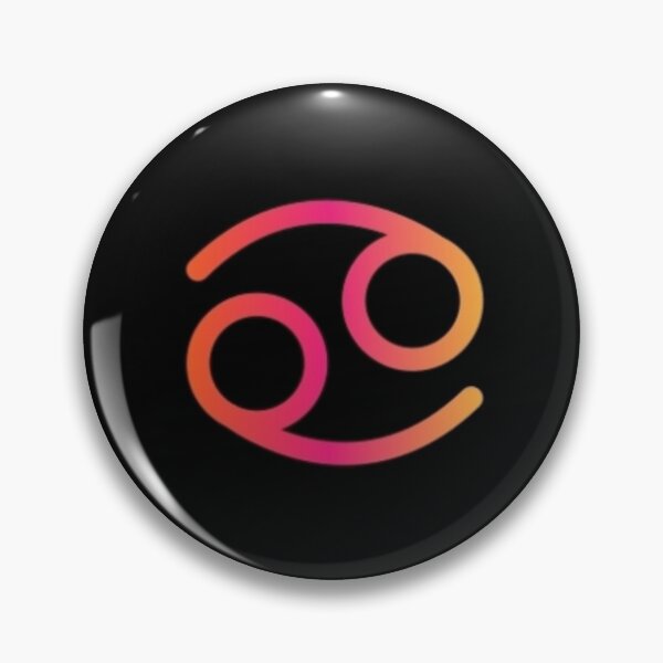 Item preview, Orange and pink cancer symbol designed and sold by Wavytarot.