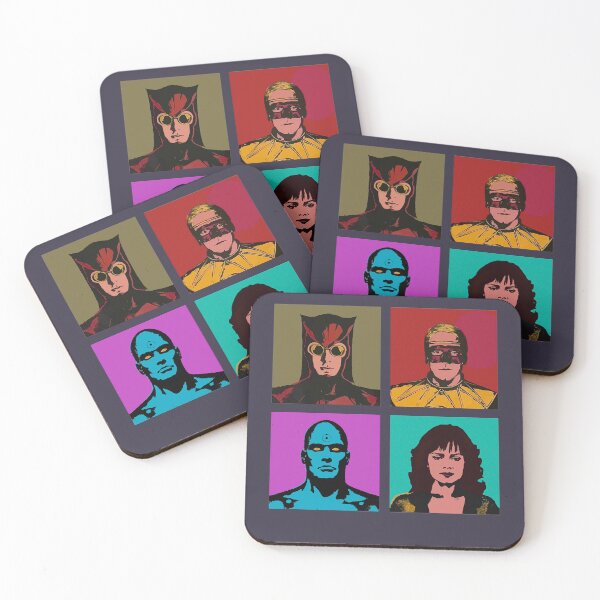 Item preview, Gold Watchmen Warhol designed and sold by WandaRoth88.