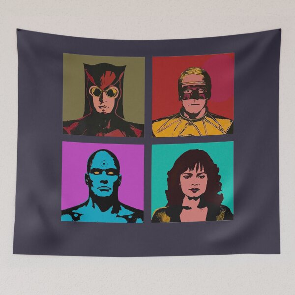 Item preview, Gold Watchmen Warhol designed and sold by WandaRoth88.