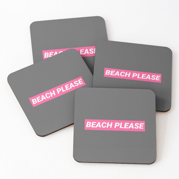 Item preview, BEACH PLEASE pink color designed and sold by OsakaBoy.