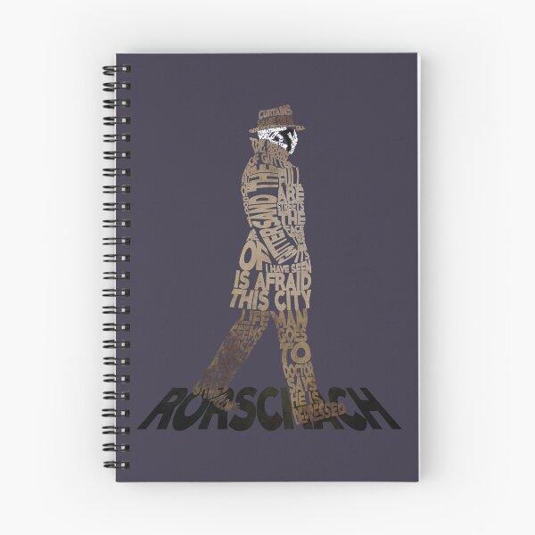 Item preview, Graphic Watchmen Rorschach Typography designed and sold by WandaRoth88.