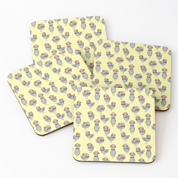 Item preview, PIJIN! - Pigeon Repeating Pattern designed and sold by PuffinBerry.