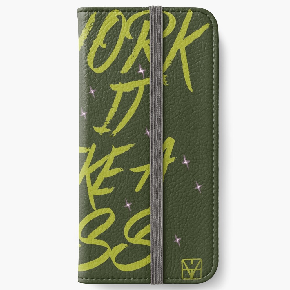 Work it like a boss iPhone Wallet