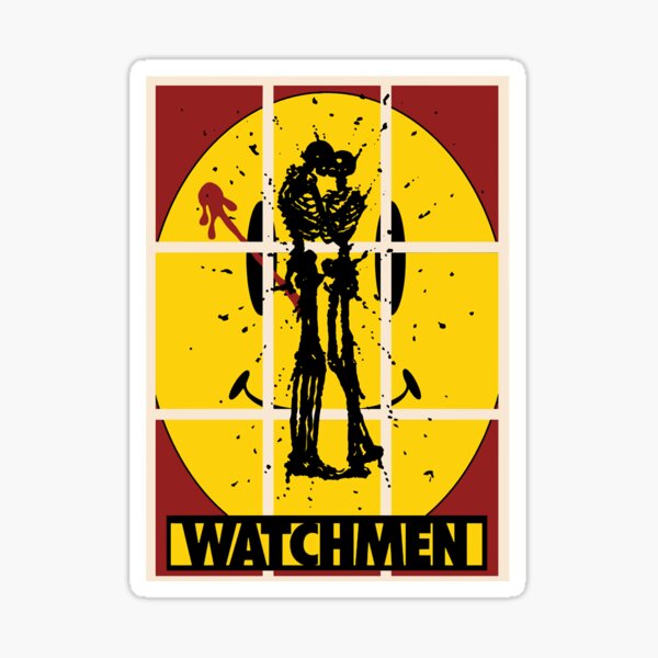 Watchmen Smiley Stickers for Sale