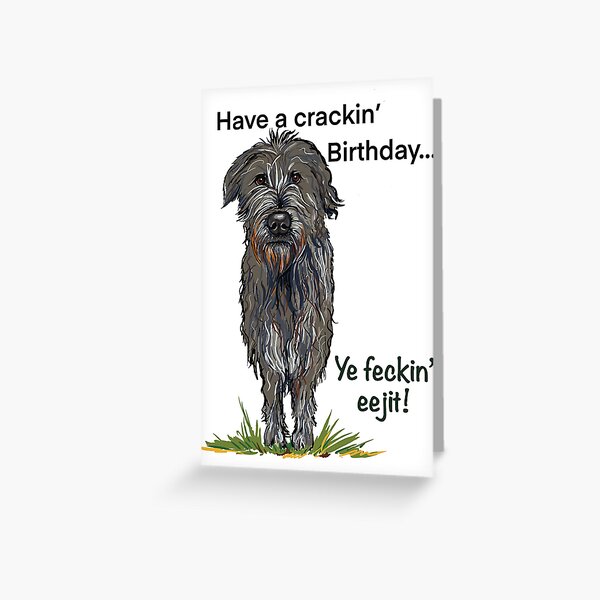 Item preview, Irish Birthday Card designed and sold by Anne Park.