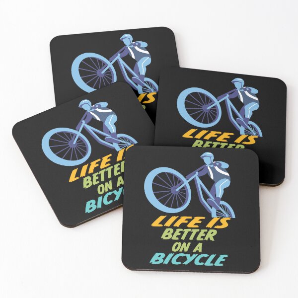 Item preview, Life Is Better On A Bicycle designed and sold by Xavia-blue.