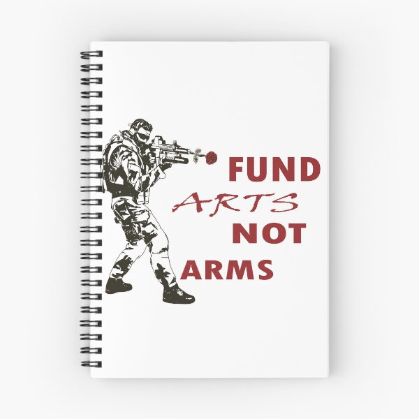 Item preview, Fund Arts Not Arms Funny Quote T-shirt Cool Gift  designed and sold by Es4clhoting.