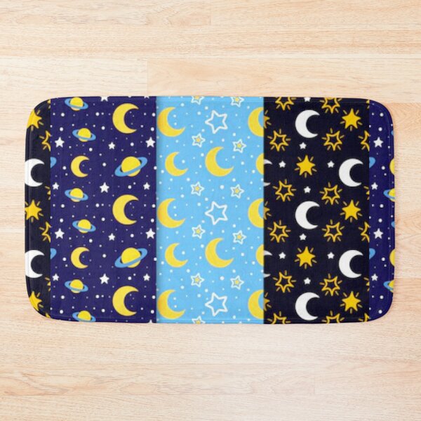 Item preview,  Cool Moons and stars seamless patterns designed and sold by BEAUTY ⭐⭐⭐⭐⭐.
