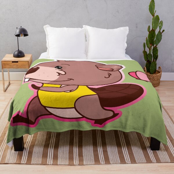 Item preview, Mr Paddles the Beaver Running designed and sold by cutieotter.