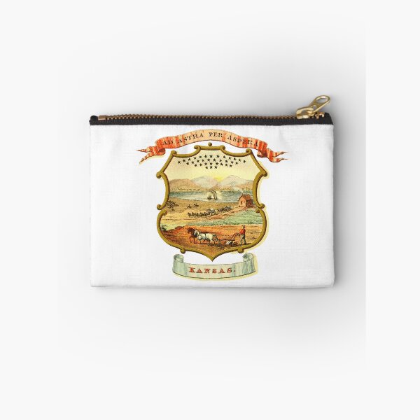 Item preview, Kansas State Coat Arms designed and sold by ArtbyAMB.