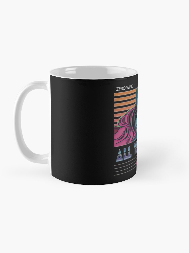 Vista alternativa de Taza RETRO All Your Base Are Belong To Us