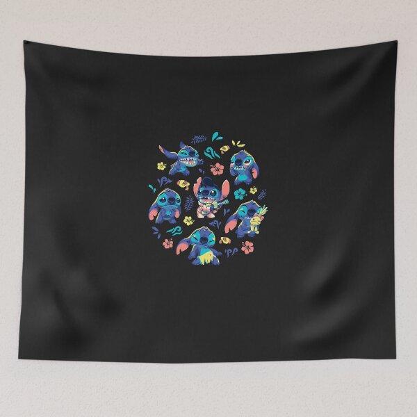 Item preview, Cute Stitch Pattern 90s Kid, Cartoon Alien, Hawaii  E designed and sold by wengeloy.