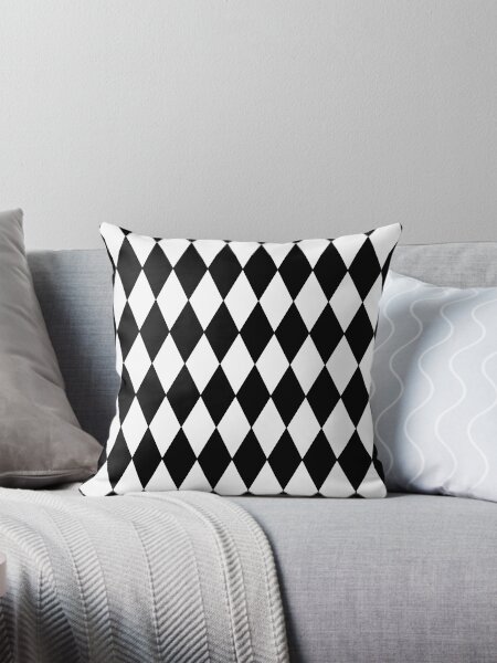 Item preview, Black White Harlequin designed and sold by starrylite.