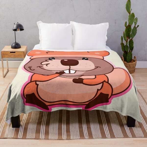 Item preview, Mr Paddles the Beaver Giggling designed and sold by cutieotter.