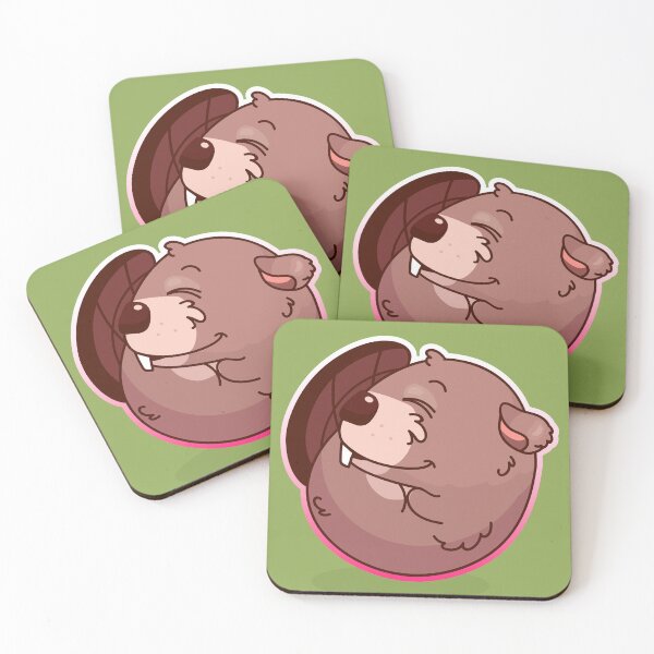 Item preview, Mr Paddles the Beaver Sleeping designed and sold by cutieotter.