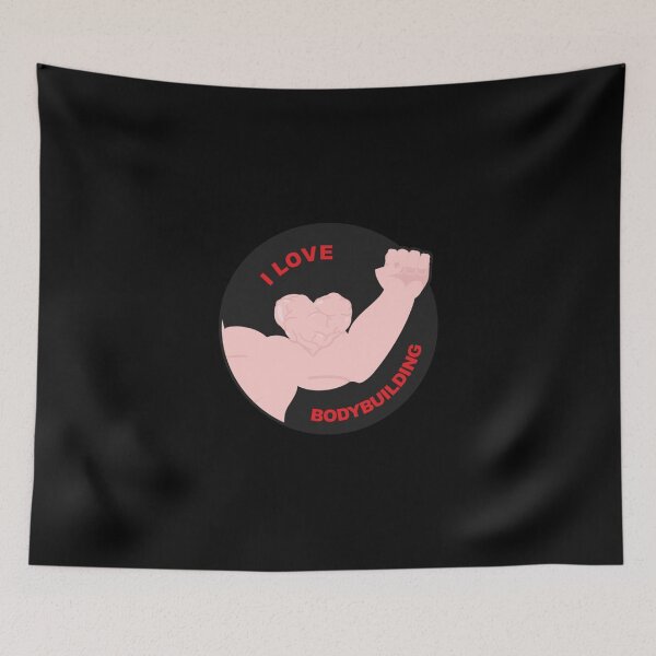 Item preview, I Love Bodybuilding Muscle Biceps Sweetheart Hand Athlete With Huge Muscles Classic T-Shir designed and sold by brittaapriliy.