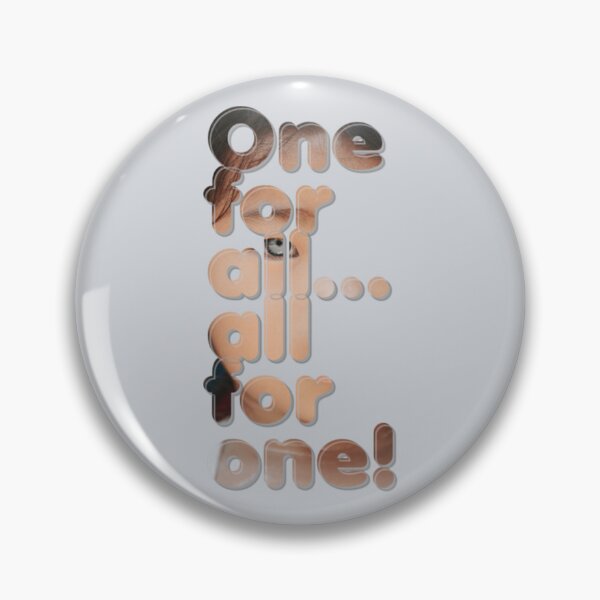 Item preview, One For All All For One  designed and sold by redbrickmarket.
