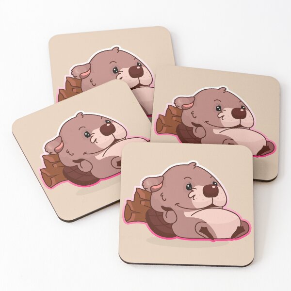 Item preview, Mr Paddles the Beaver Resting designed and sold by cutieotter.