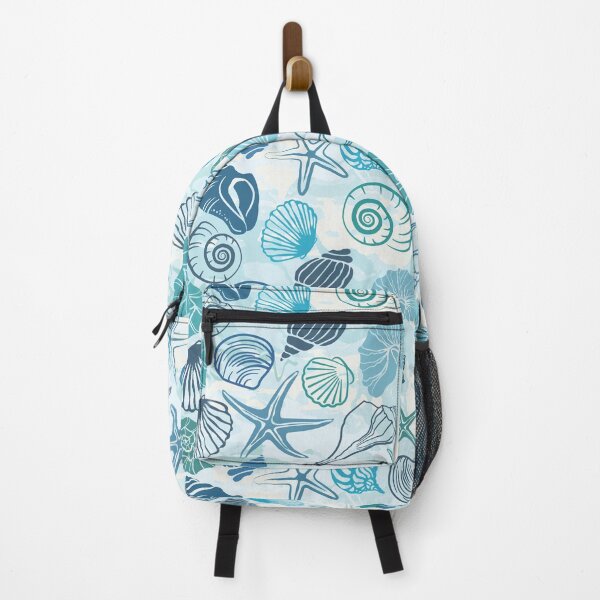 Item preview, Seashells And Blue Summer Waves designed and sold by danikaVT.