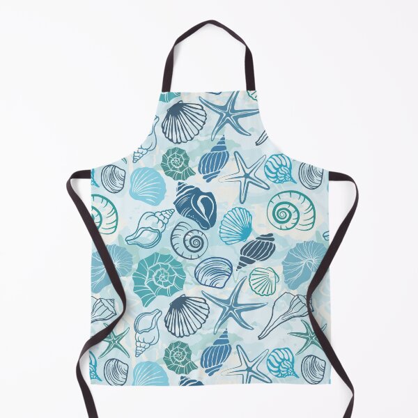 Item preview, Seashells And Blue Summer Waves designed and sold by danikaVT.